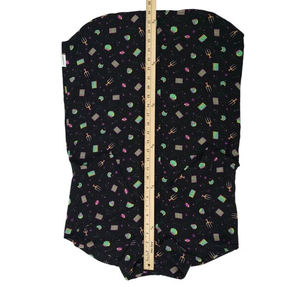 Disney Hocus Pocus Button Front Woven Shirt Adult M Halloween Our Universe - Picture 5 of 16